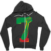 stand with colin Zipper Hoodie