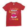 just once i want to be somebody elses fi̇rst choice Ladies Fitted T-Shirt