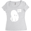 boo (2) Women's Triblend Scoop T-shirt