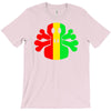 rasta skull and crossbones T-Shirt