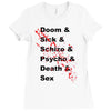 the heads Ladies Fitted T-Shirt