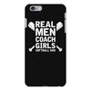 Real Men Coach Girls Softball Dad iPhone 6/6s Plus Case