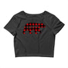 mama christmas bear Crop Top