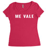 me vale Women's Triblend Scoop T-shirt