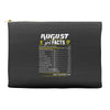 August Girl Facts Virgo Accessory Pouches