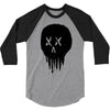 trickle skull 3/4 Sleeve Shirt