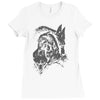 wolf princess warrior Ladies Fitted T-Shirt