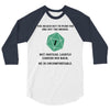 Dungeon Master 3/4 Sleeve Shirt