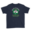 silver shamrock Youth Tee