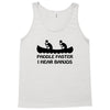 paddle faster i hear banjos t shirt funny humor deliverance nerd geek Tank Top