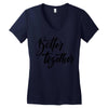 better together Women's V-Neck T-Shirt