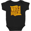 nose digger Baby Bodysuit