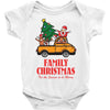 family christmas tis the season to be merry Baby Bodysuit