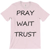 pray wait trust T-Shirt