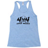 4x4 big skull head  off road Racerback Tank