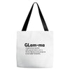 glam ma Tote Bags