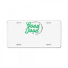 growing good food at home License Plate