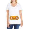 Waiting for Player 3 Gamer Ladies Curvy T-Shirt