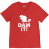 dam it! V-Neck Tee