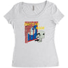 that's no moon Women's Triblend Scoop T-shirt