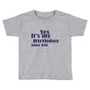 june 6 birthbay Toddler T-shirt