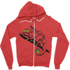 blending in to night Zipper Hoodie
