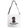 erik killmonger Adjustable Strap Totes
