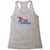 1970s retro tv show the new avengers Racerback Tank