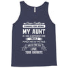 Dear Auntie, Thanks For Being My Aunt Tank Top
