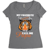 My Favorite People Call Me Papa Women's Triblend Scoop T-shirt