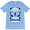Never Underestimate the Strength of a Melanoma Cancer Warrior T-Shirt