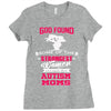 god found autism moms Ladies Fitted T-Shirt
