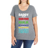 daddy you are my favorite superhero Ladies Curvy T-Shirt