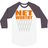 net worthy basketball 3/4 Sleeve Shirt