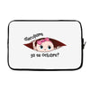 Disculpame Ya Es Octubre? Laptop sleeve