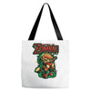 legend of zombies Tote Bags