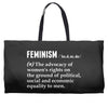 Feminism Noun Weekender Totes