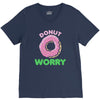 donut worry V-Neck Tee