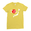 i'm huge in japan Ladies Fitted T-Shirt