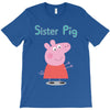 peppa pig sister pig T-Shirt