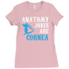 anatomy jokes are cornea Ladies Fitted T-Shirt