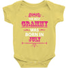 The Best Grammy Was Born In July Baby Onesie