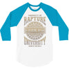 rapture univeristy 3/4 Sleeve Shirt