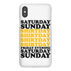 saturday sunday shitday iPhoneX