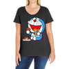 Doraemon Ladies Curvy T-Shirt