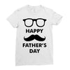 happy father&rsquo;s day 2 Ladies Fitted T-Shirt