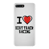 i love dirt track racing iPhone 7 Plus Case