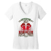 vatertag 2017 auf die mass   pers. Women's V-Neck T-Shirt