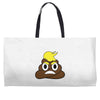 trump shit pocket Weekender Totes