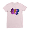 dancing groot Ladies Fitted T-Shirt